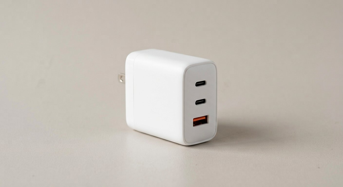 Chargeur Rapide GaN 65W — 3 Ports