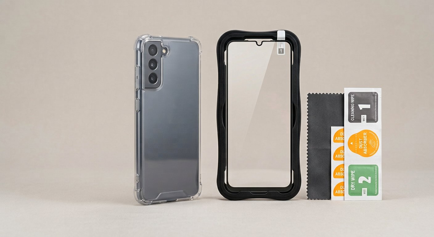 Coque Antichoc + Verre Trempé 9H (Pack)