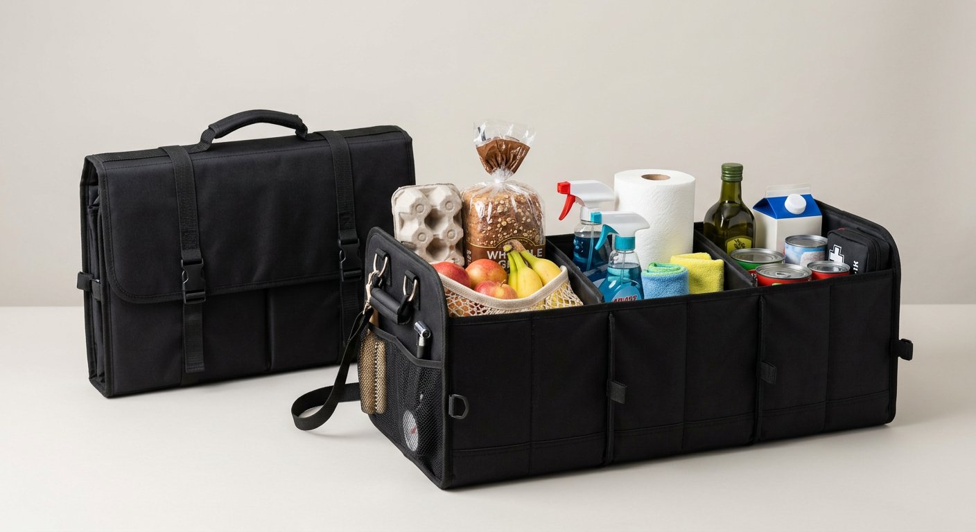 Organisateur de Coffre Pliable 60 L