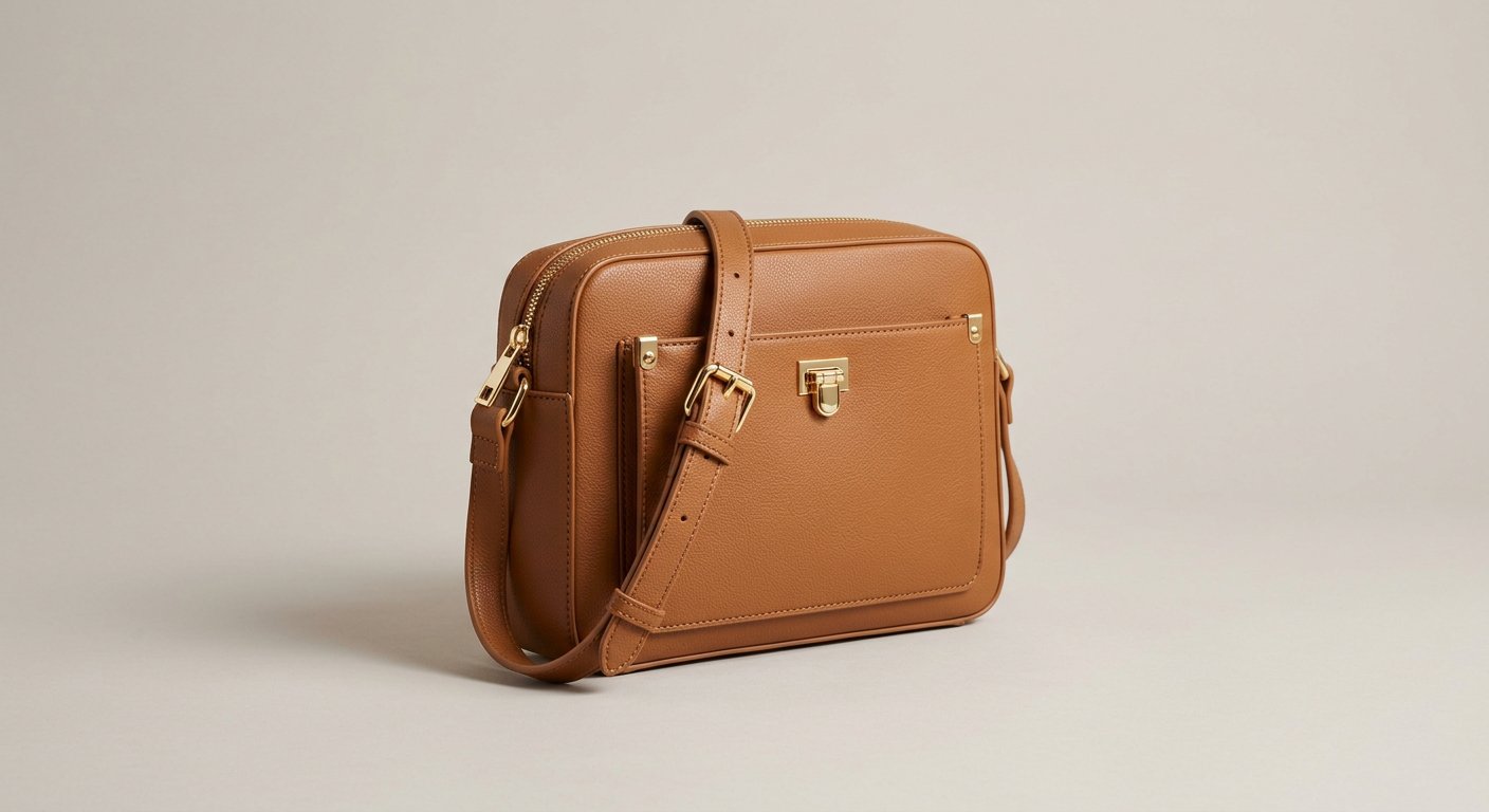 Sac Bandoulière Milano — Cuir Vegan