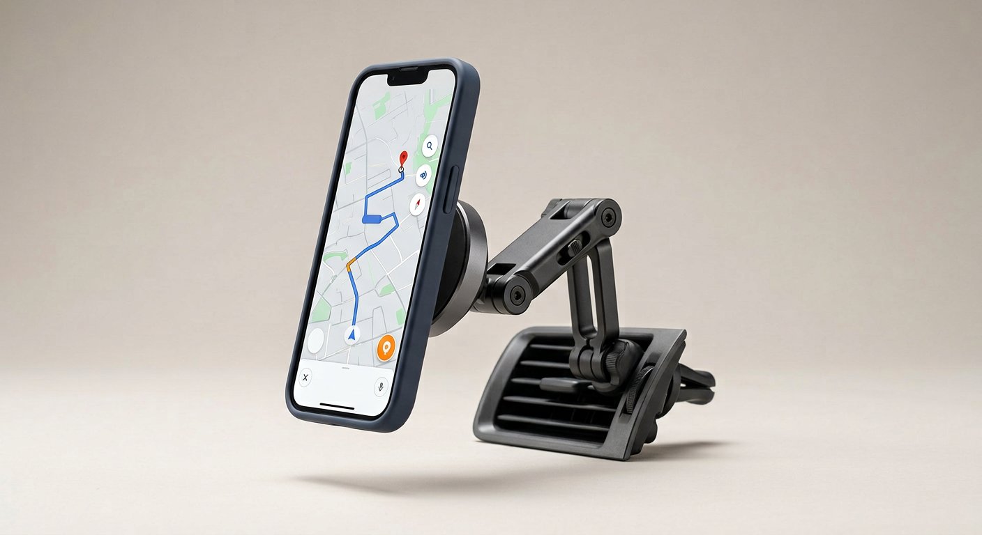 Support Téléphone Voiture Magnétique 360°